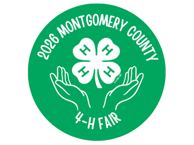 Logo for 2026 Montgomery County 4-H Fair